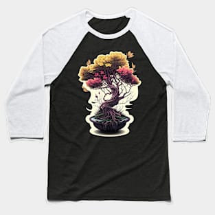 Surreal Tulip Bonsai Baseball T-Shirt